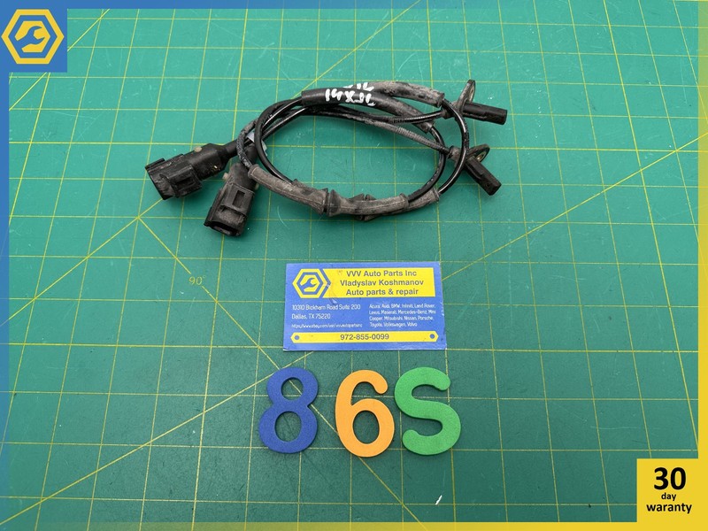 10-19 JAGUAR XJ LEFT RIGHT WHEEL BRAKE ABS SPEED SENSOR OEM