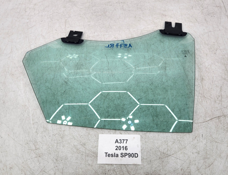 ✅ 2012-2020 OEM Tesla Model S Rear Left Driver Side Door Window Glass 19k