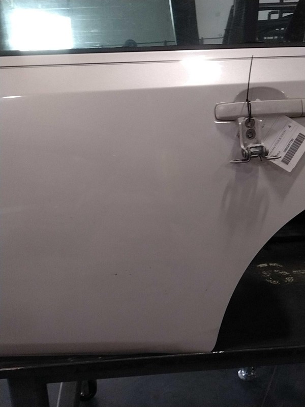 2010-2012 Nissan Sentra Left Door White 4DR Sedan 95K Miles Used OEM Part