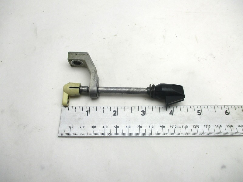 Slow Speed Adj Knob, Shaft, Bracket& Arm for 1964 Johnson 9.5 HP Outboards