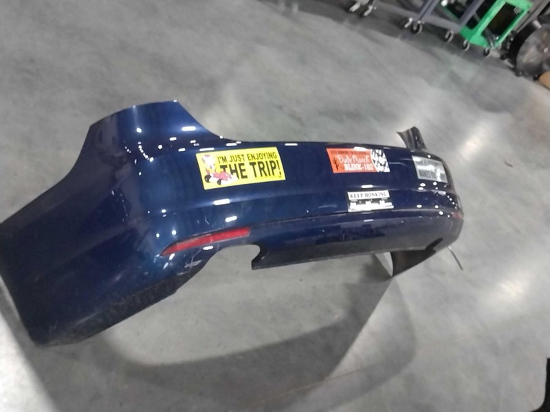 2014 Volkswagen Jetta Blue Rear Bumper Assembly OEM 5C6807251 131K Miles