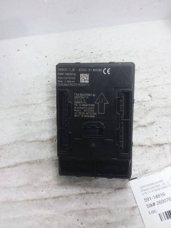 Body Control Module BCM Active Control Engine Mount Fits 19-21 RDX 1786631