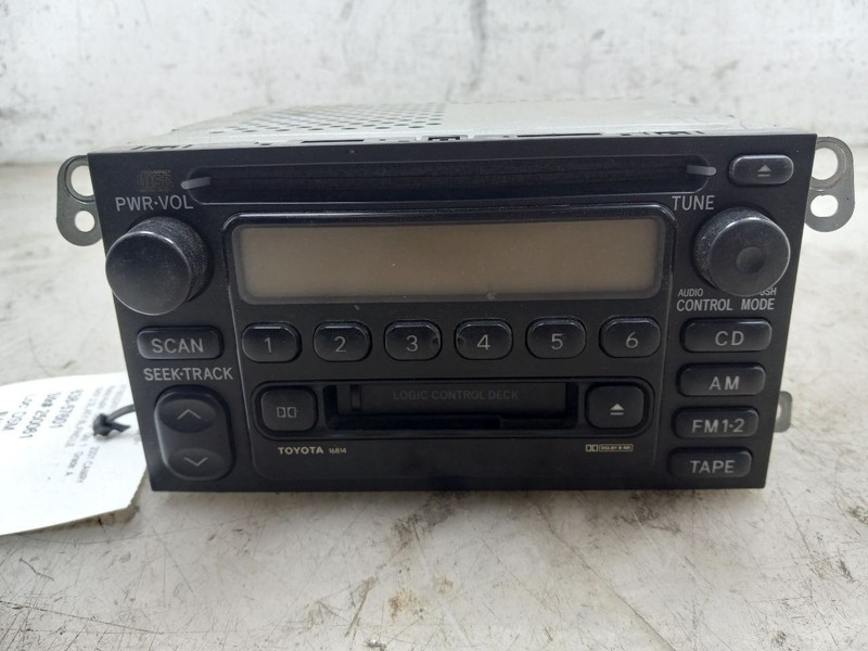 00 01 TOYOTA CAMRY LE AUDIO EQUIPMENT RADIO RECEIVER DELCO 86120-0C020