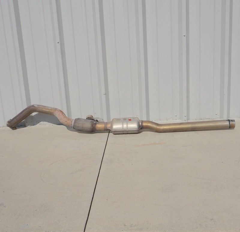 2011 2012 Audi A8 4.2l Exhaust Downpipe Flex Pipe Left Driver Side OEM