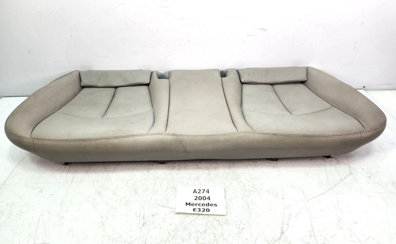 ✅ 03-06 OEM Mercedes E320 W211 Rear Seat Lower Cushion Leather Gray NOTE*