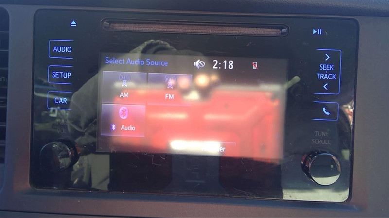 2015 Toyota Sienna NON-NAV P10693 Radio Stereo Menu Info Screen 86140-08010 Oem