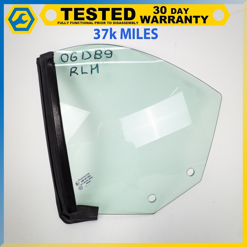 05-12 ASTON MARTIN DB9 VOLANTE REAR LEFT SIDE QUARTER WINDOW GLASS OEM