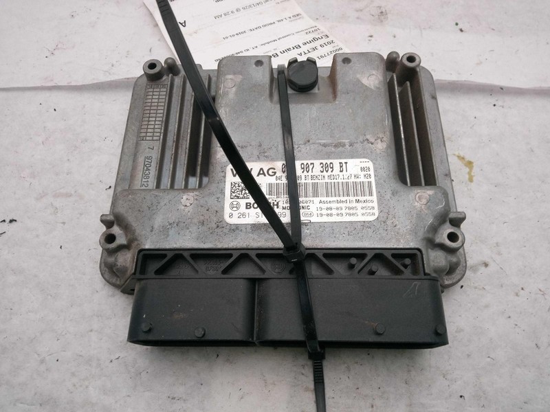 2019 Volkswagen Jetta Engine Control Module OEM 04E907309BT Used 115k Miles