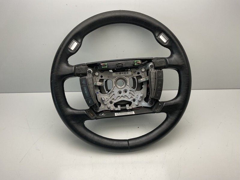 2006-2008 BMW 750Li LEATHER STEERING WHEEL W/ SWITCHES ASSEMBLY 6958040 OEM