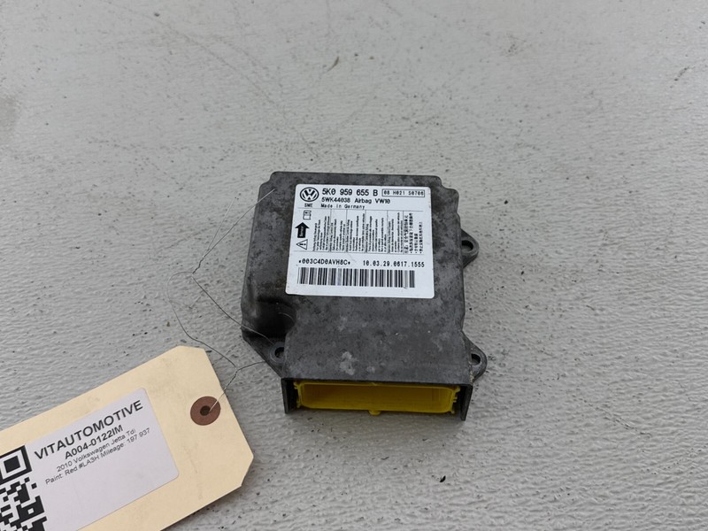 2010 - 2014 VOLKSWAGEN JETTA SPORTWAGEN Bag Control Module 5K0 959 655B OEM
