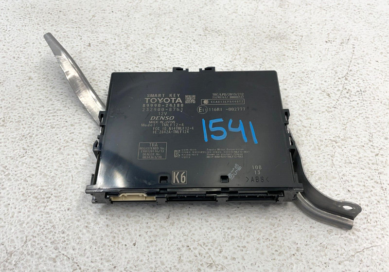 2019 Lexus RC300 Smart Key Keyless Entry Control Module Unit 1541 OEM