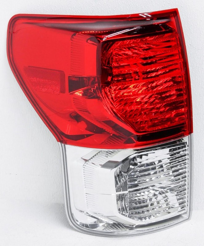 OEM Toyota Tundra Left Driver Side Tail Lamp 81560-0C090 - Marks on Bezel