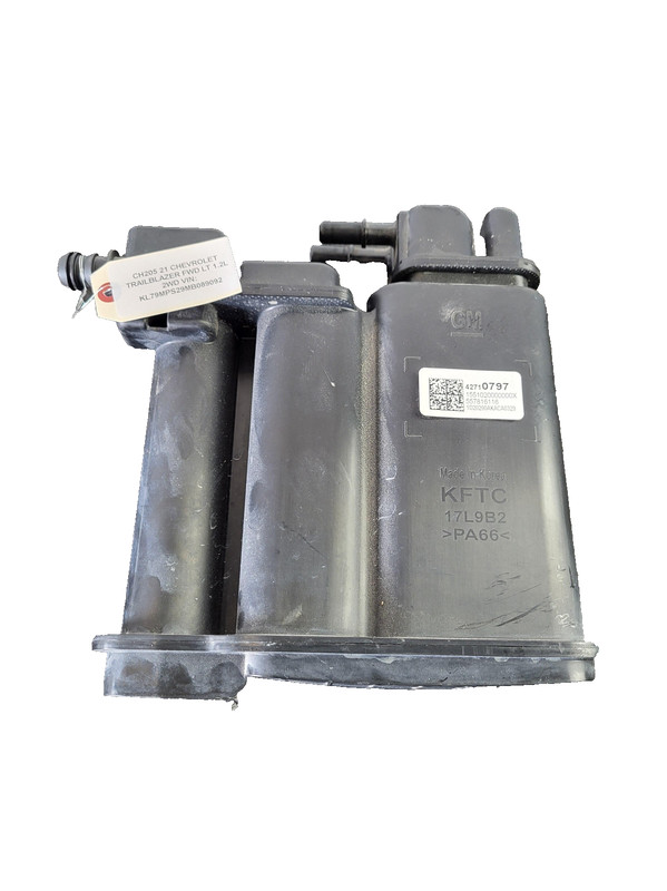 2021-2023 Chevrolet Trailblazer Fuel Vapor Evaporator Canister 1.2L FWD 42710797