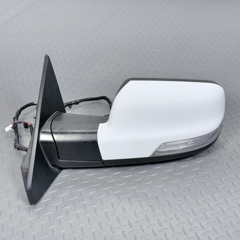 ✅ 19-26 RAM 1500 OEM OUTSIDE REAR VIEW POWER MIRROR LEFT SIDE White PW7 HEATED