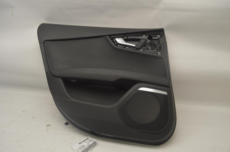 2013-2015 AUDI S7 REAR LEFT DRIVER SIDE DOOR PANEL TRIM COVER BLACK OEM