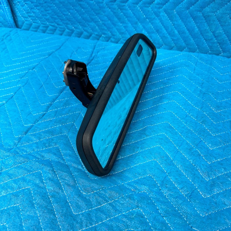 06-12 BMW 330 e90SEDAN FRONT INT REARVIEW MIRROR W/ COMPASS AUTO DIM OEM