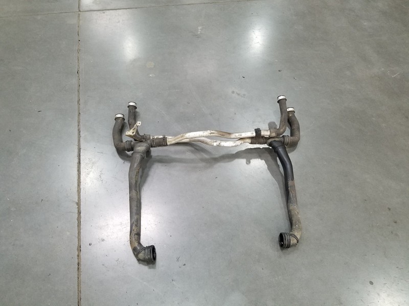 2006 Porsche Cayman S 987 Radiator Crossover Coolant Pipes #4760 F2