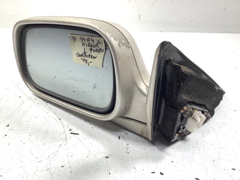 94-97 Accord Sedan 4D Left Rear View Door Mirror Power Champagne OEM
