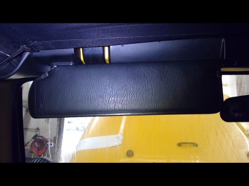 Driver Left Sun Visor Fits 03-06 WRANGLER 1475824