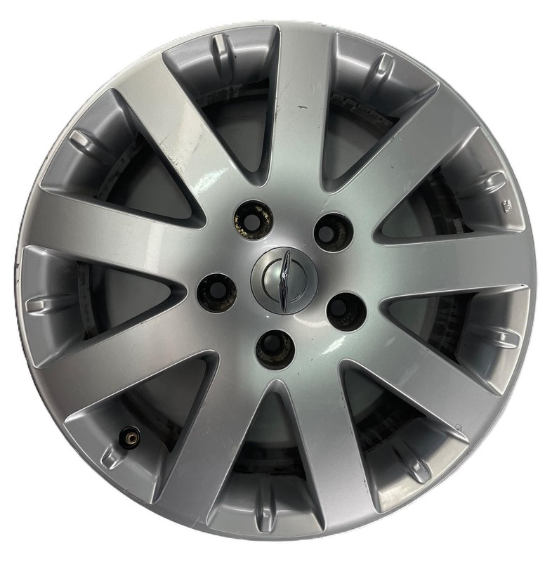 2015-2016 Chrysler Town & Country 17x6.5 10 Spoke Silver Rim OEM Scratches