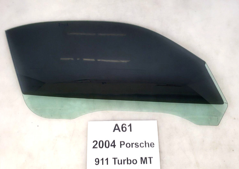 ✅ 99-05 OEM Porsche Turbo 911 996 Convertible Front Right Door Window Glass Tint