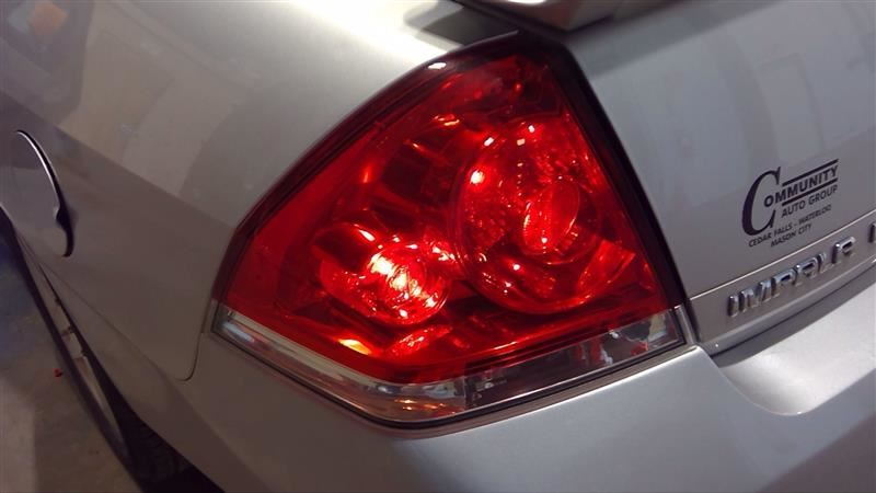 Driver Tail Light VIN W 4th Digit Limited Fits 06-16 IMPALA 3315002