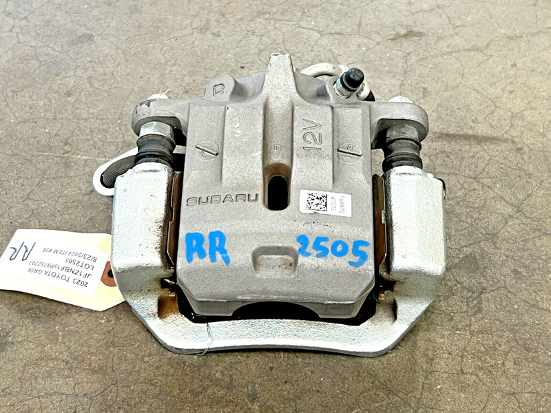 ⭐2022-2024 TOYOTA GR86 RWD REAR RIGHT PASSENGER SIDE BRAKE CALIPER OEM LOT2505