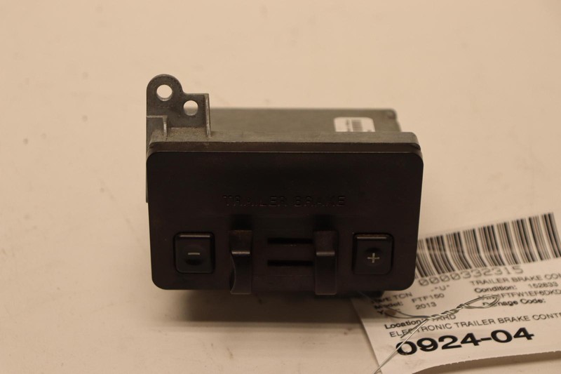 2012-2014 FORD F150 DASH ELECTRONIC TRAILER BRAKE CONTROL SWITCH PANEL OEM
