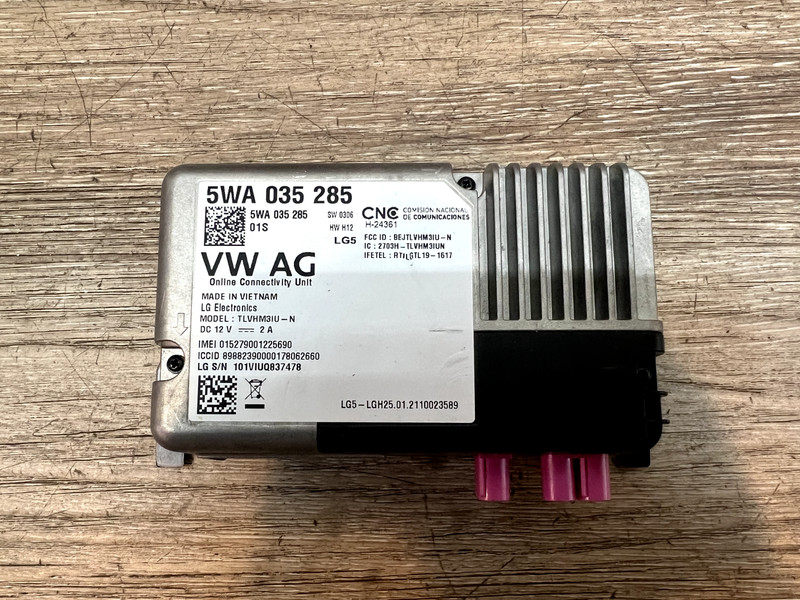 2021-2023 Volkswagen Mobile Phone Control Module ASSY OEM Part# 5WA035285