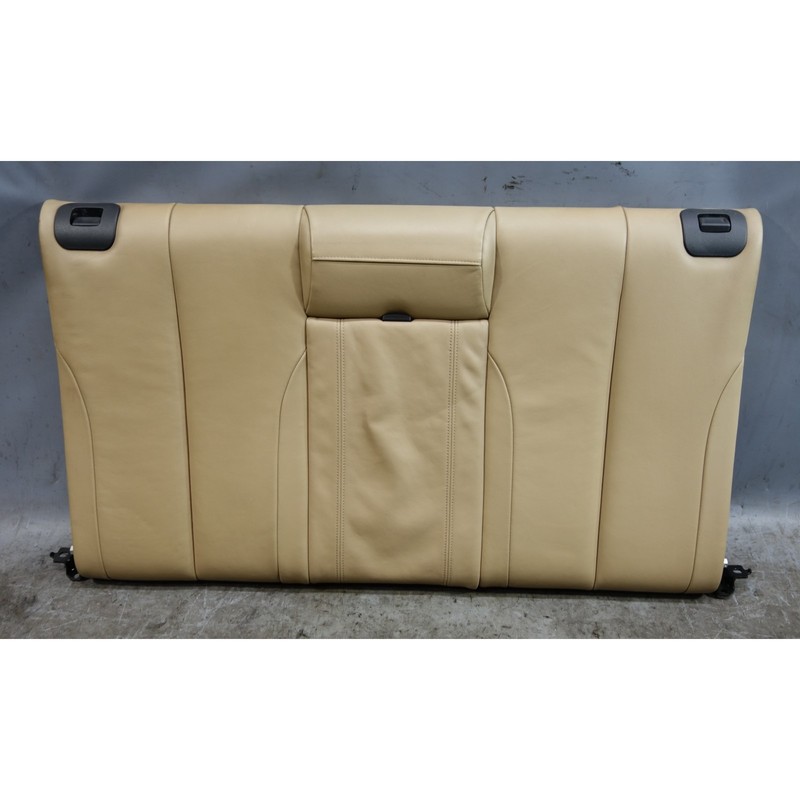 15-16 BMW F83 M4 Convertible Rear Seat Backrest Panel Sonoma Beige Leather OEM