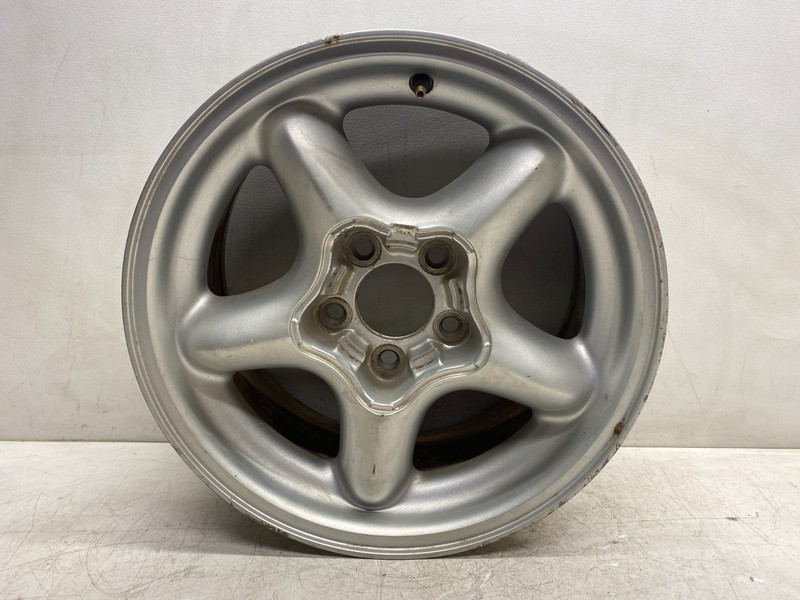 1994-1998 FORD MUSTANG 16X7.5 ALUMINUM ALLOY WHEEL RIM SILVER 5 SPOKE OEM