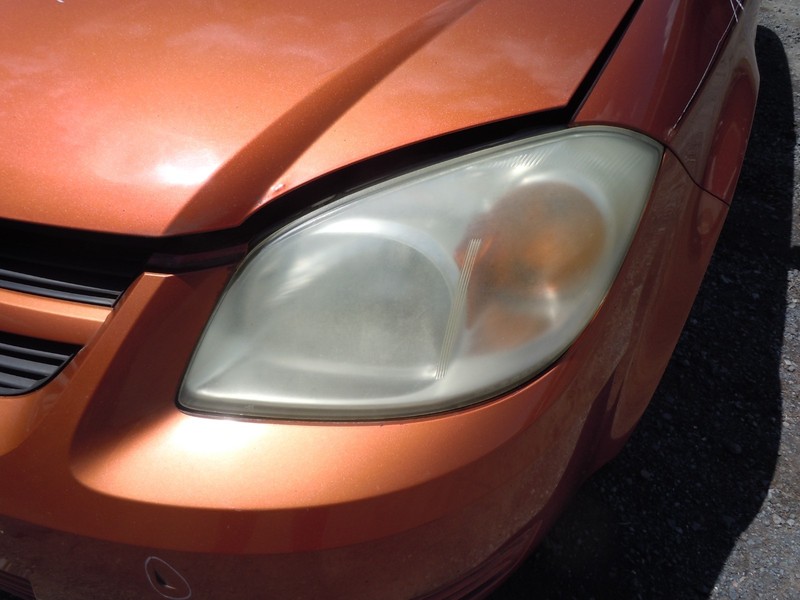 2005-2008 Chevrolet Cobalt Halogen Headlight Driver Left Amber Turn Lens