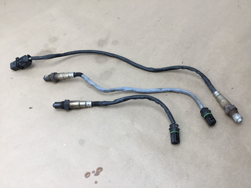 BMW E64 650i 2007 4.8L Oxygen Lambda Sensor Set 3 PCS 06-10 ;:O