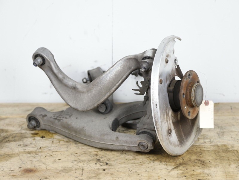 12-15 AUDI A6 REAR RIGHT FWD KNUCKLE KNEE SPINDLE BEARING HUB CONTROL ARM OEM