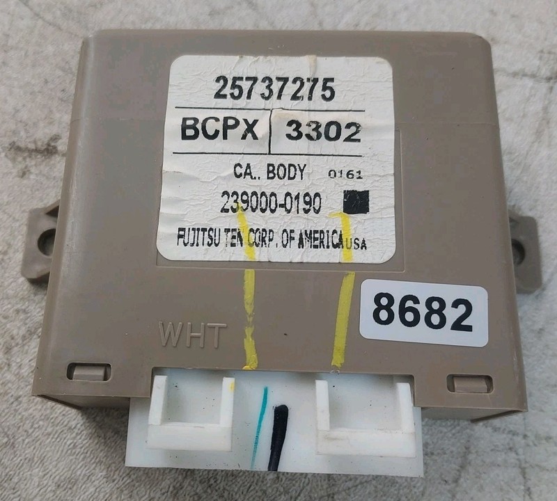 1999-2005 Buick LeSabre Heated Seat Memory Control Module 25737275 OEM