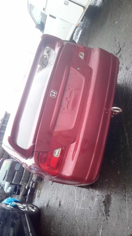 2003 Honda Civic Left Door Red 2DR Coupe Used OEM Part 399977