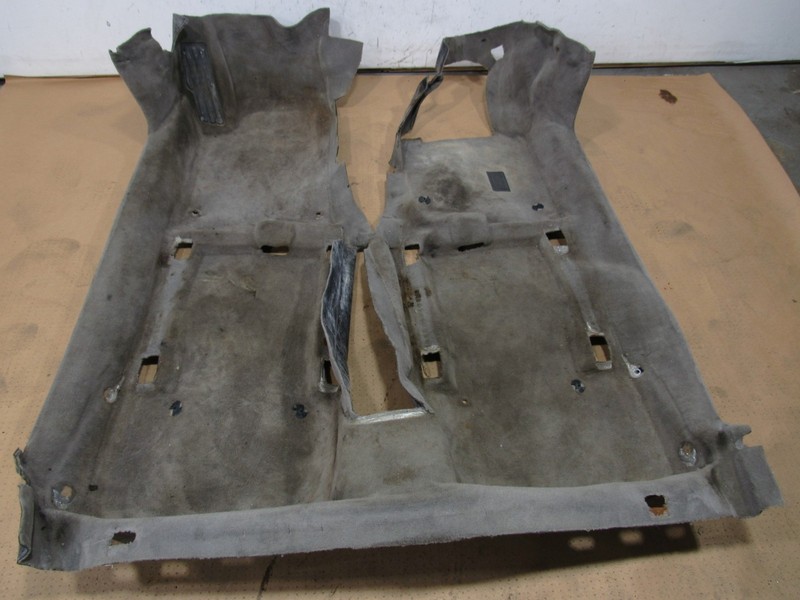 02-06 Maserati Coupe GT 2004 Front Left Right Main Floor Carpet Liner Mat |