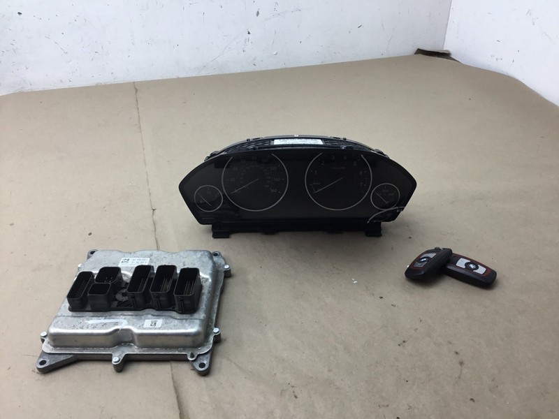 BMW 428 428i F36 Engine Control Module Unit Speedometer Cluster Key Set 15-16 :Y