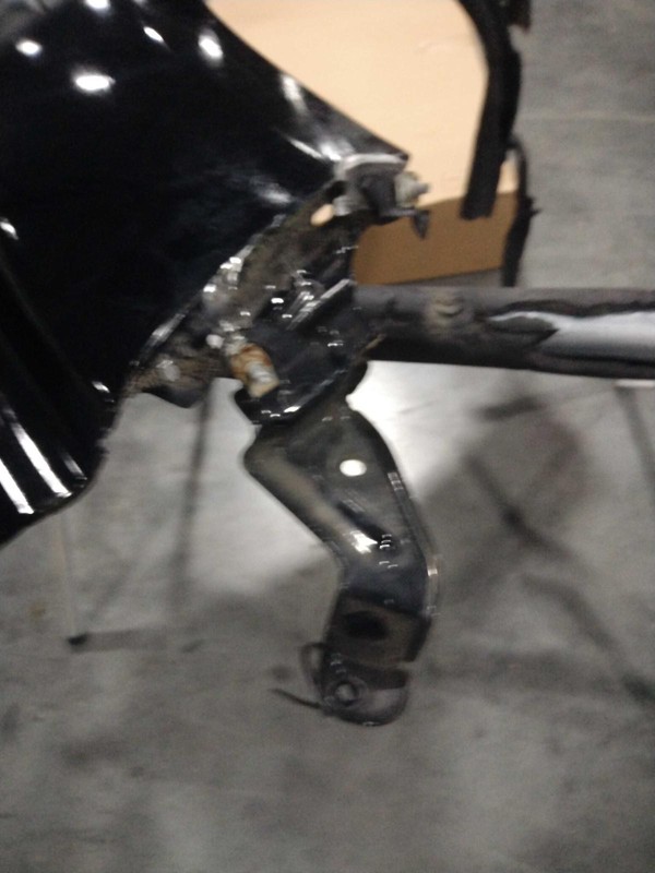 2010 Nissan Pathfinder Left Front Fender Black 594970 Used 133K Miles