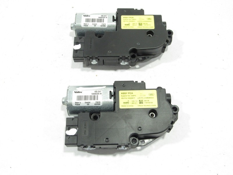 17-20 Jaguar F-Pace 2018 Sunroof Sun Moon Roof Window Glass Motor Set 2 PCS ; :Y