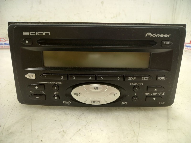 05 06 SCION TC RADIO AUDIO ASSEMBLY 86120-0W080
