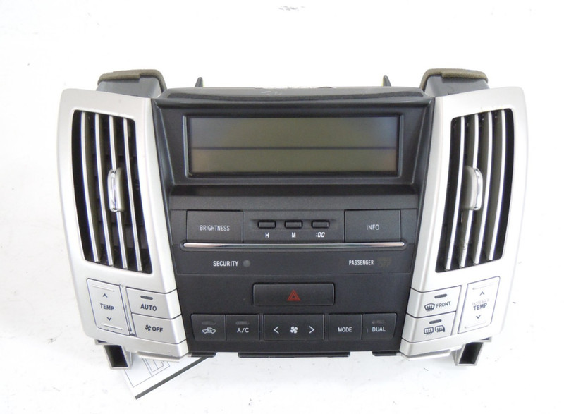 04-06 Lexus RX330 A/C Heat Climate Temperature Control W/ Vents & Display OEM
