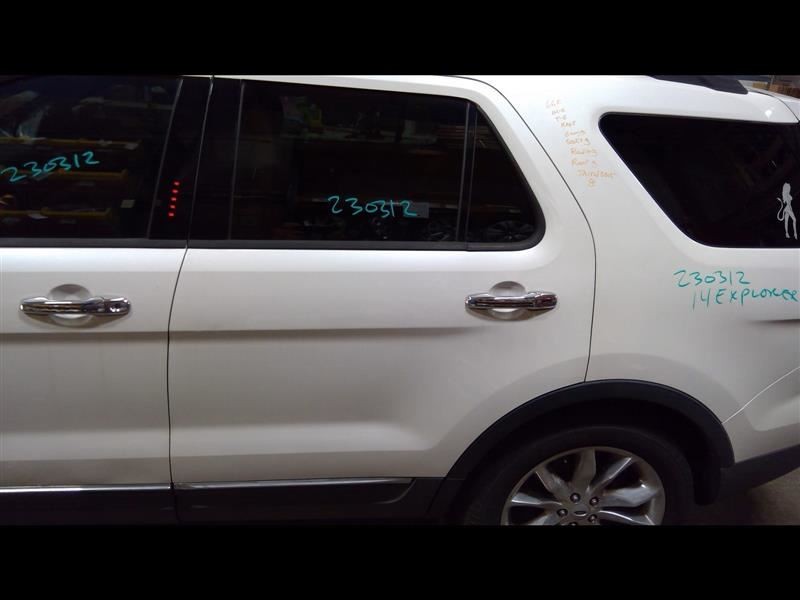 Driver Rear Side Door White Electric Privacy Tint Fits 11-19 EXPLORER 1167153