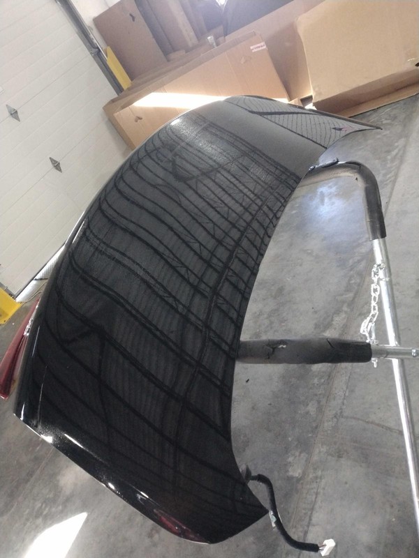 2019 INFINITI Q50 Deck Lid Black OEM Good Condition 4DR Sedan NJ25-21903-553065