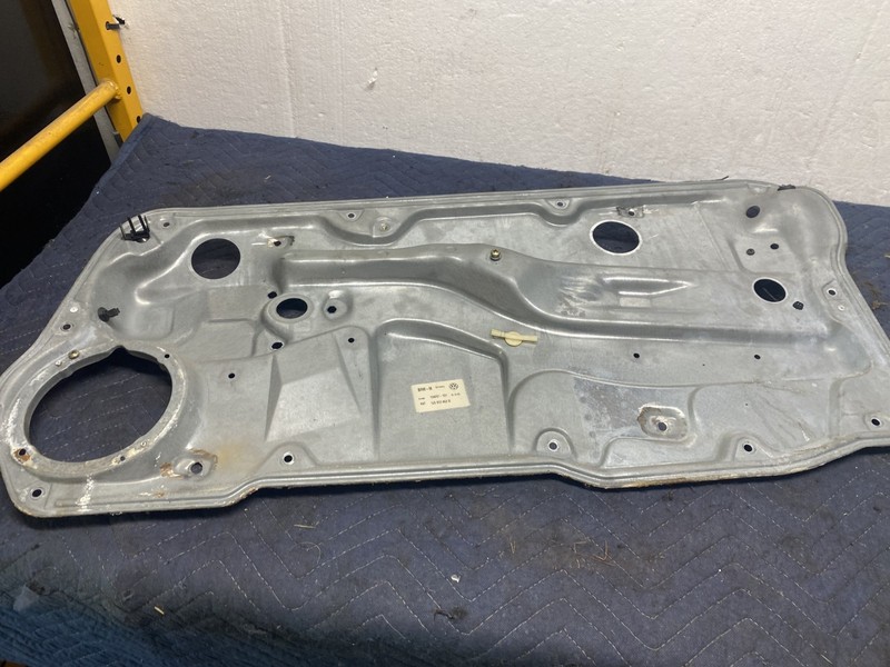 2000 Volkswagen Golf 2 Door VR6 Right Door Regulator Panel OEM 1J3837462D