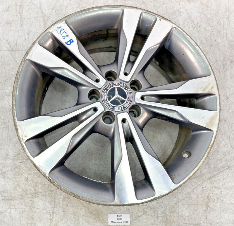 ✅ 15-18 OEM Mercedes C300 A205 Alloy Wheel Rim 7.5Jx18 ET44 NOTE*