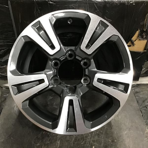 2016-2019 Toyota Tacoma 75193Wheel 17x7.5 5 Spoke Charcoal Machined 4261104170