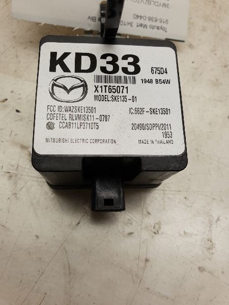 2016 SCION IA KEYLESS ENTRY CONTROL MODULE ECM ASSEMBLY