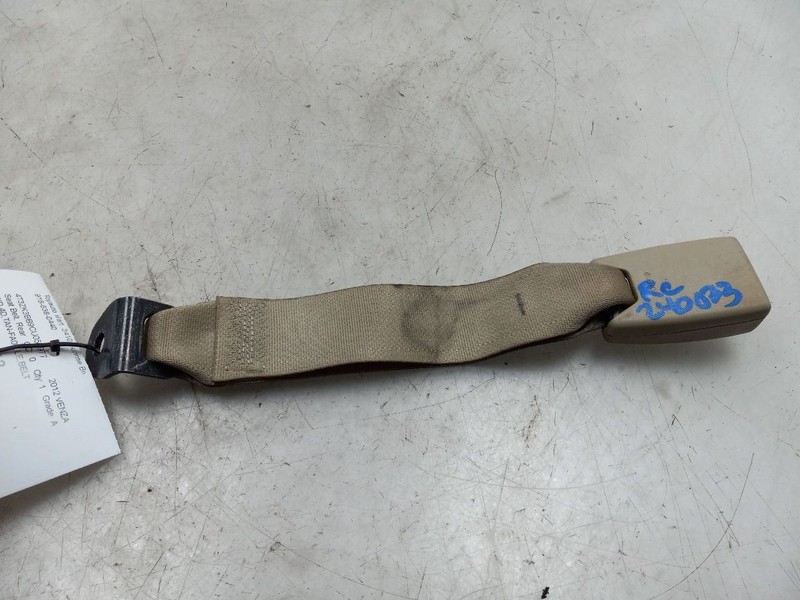 2012 TOYOTA VENZA LE 3.5L FWD AT REAR CENTER MOUNTED SEAT BELT BUCKLE