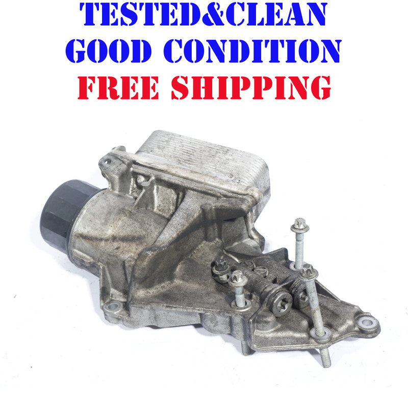 07-09 MERCEDES S550 W221 ENGINE OIL FILTER HOUSING COOLER 2721800410 OEM